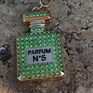 St Pattys Day Chanel bag charm